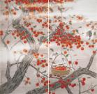 红色收获 180X180cm