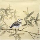 风摇青玉枝   40X40cm